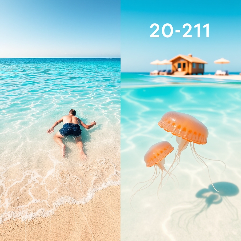 Азовское море летом 2026: когда ехать в Кучугуры, чтобы не попасть на медуз и пик цен