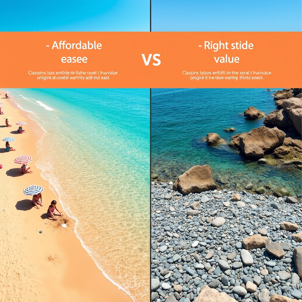 Песчаные пляжи Кучугур vs галька Крыма: где с детьми удобнее и дешевле летом 2026
