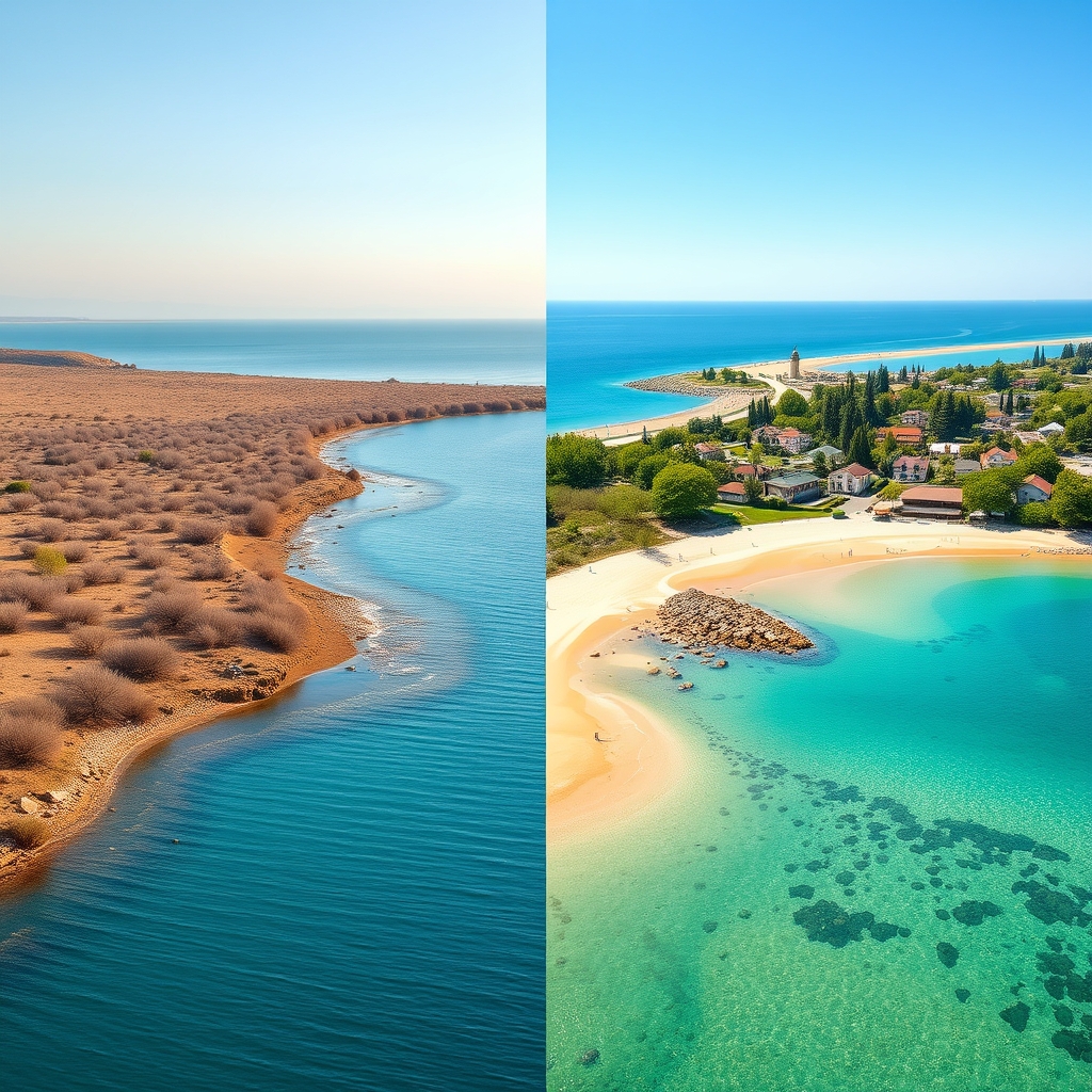Азовское море летом vs весной 2026: где вода теплее, цены ниже и когда лучше купаться в Кучугурах